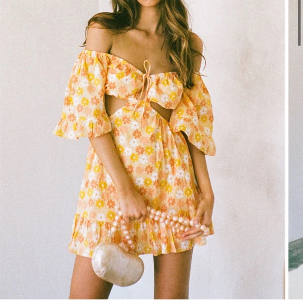 Toria Off the Shoulder Dress